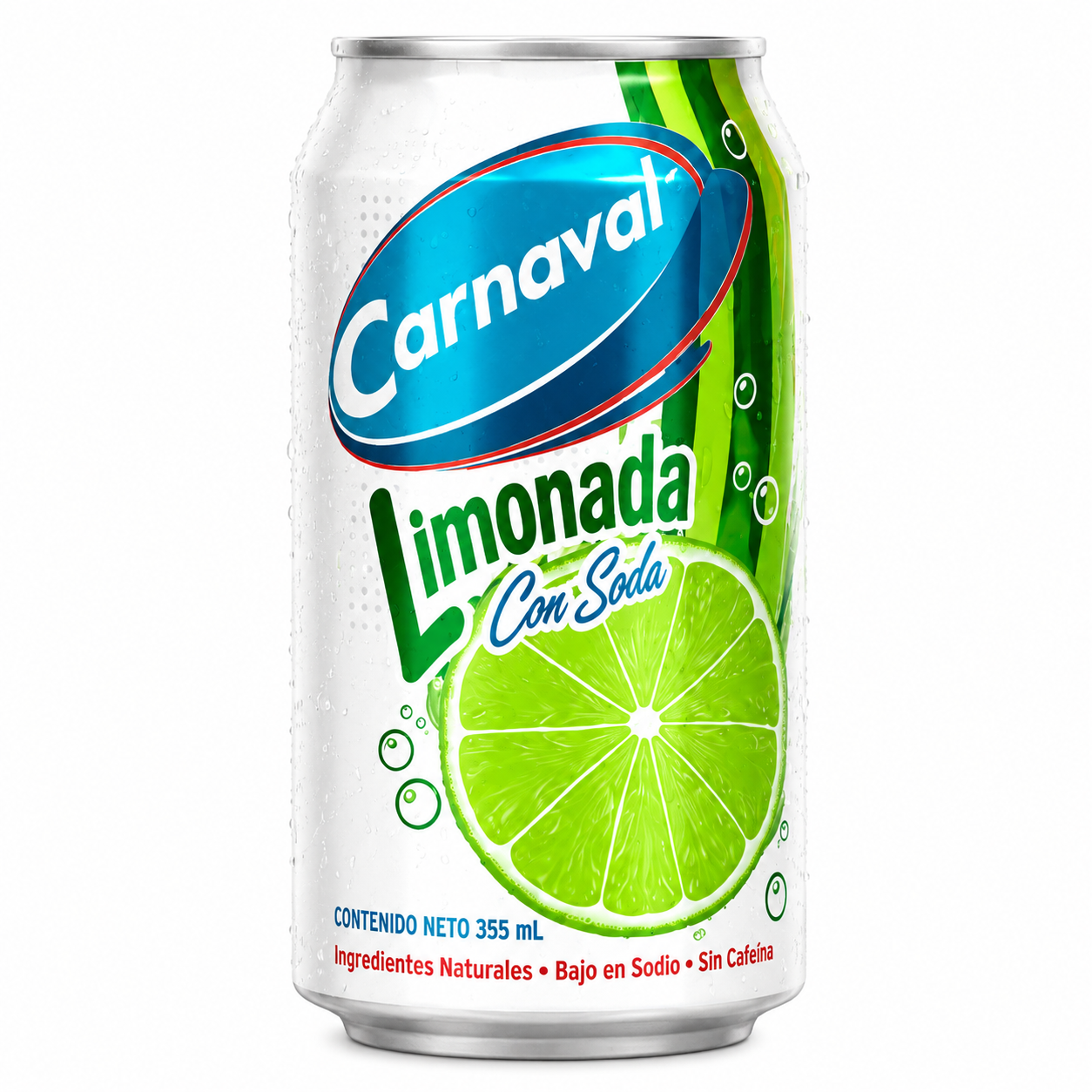 Carnaval Limonada con Soda | Sparkling Lime Soda