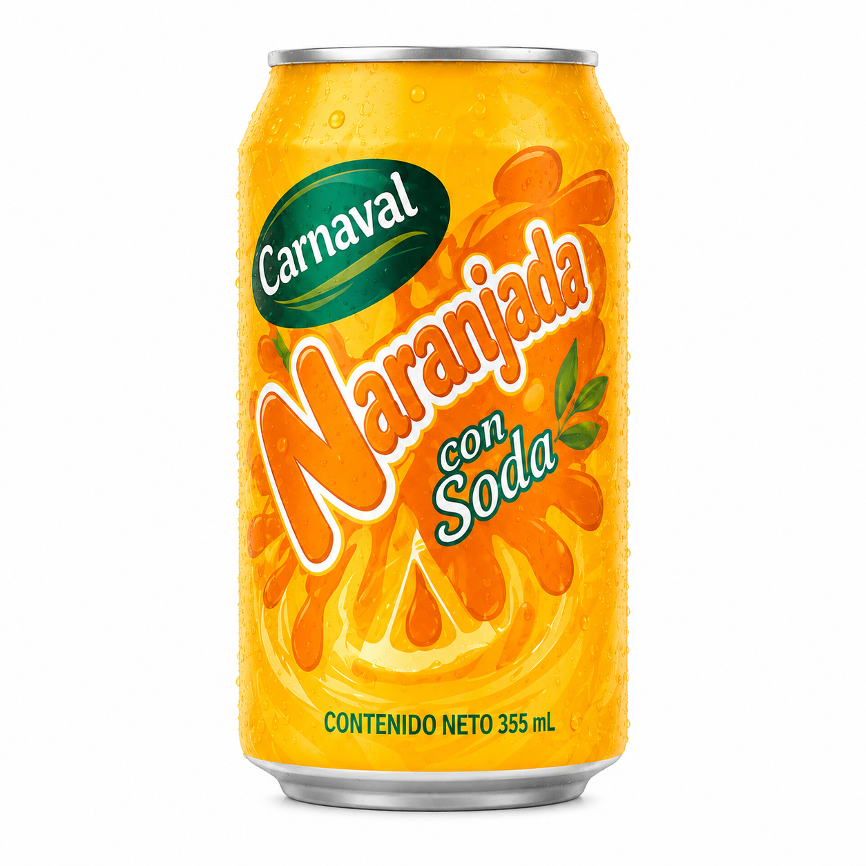 Carnaval Naranjada con Soda | Orange Drink Soda