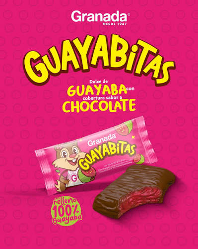 GRANADA Guayabitas Guava Candy (Pack of 2)