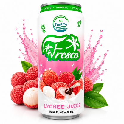 *NEW* Mi Tierra Natural Juices 16.57oz - Lychee