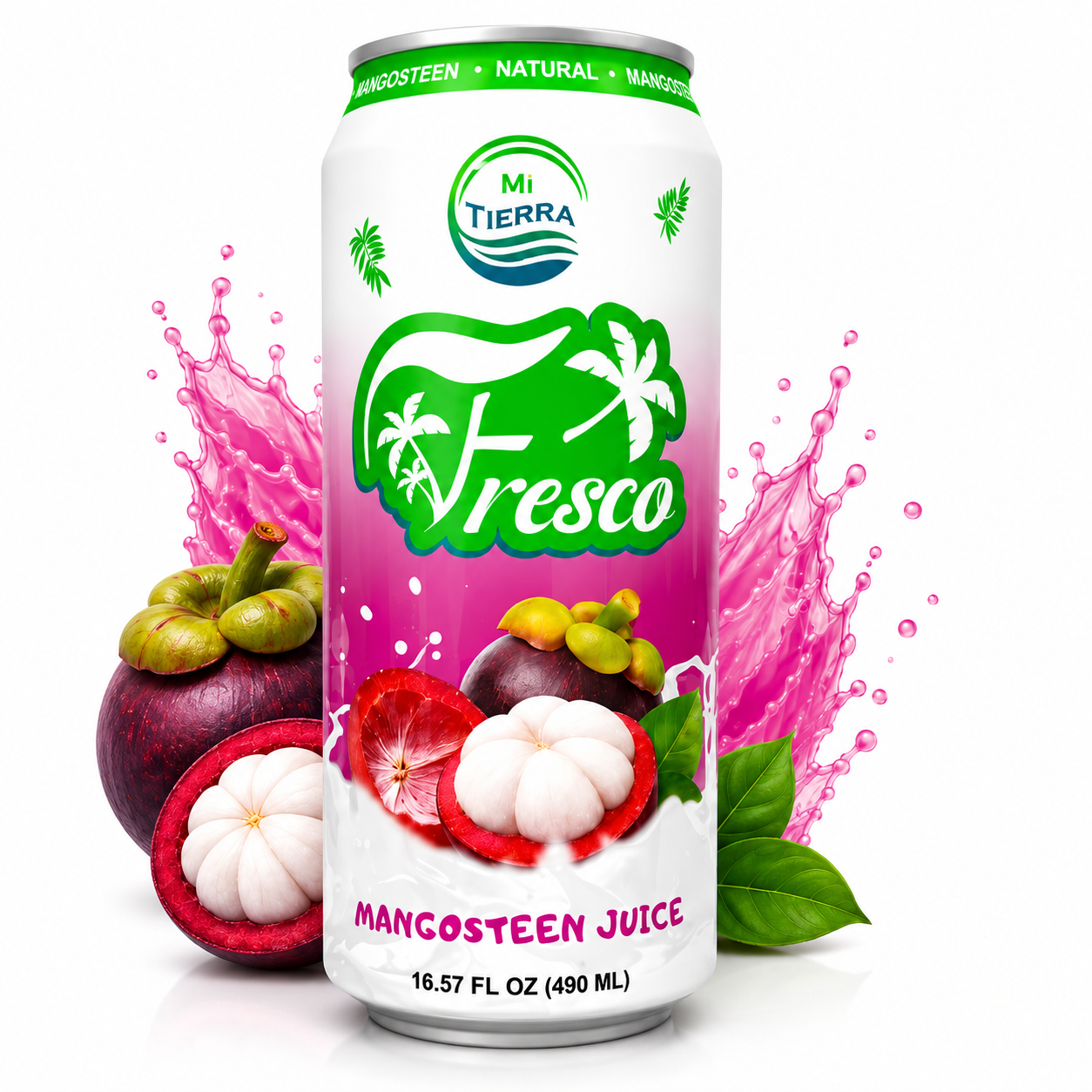 *NEW* Mi Tierra Natural Juices 16.57oz - Mangosteen