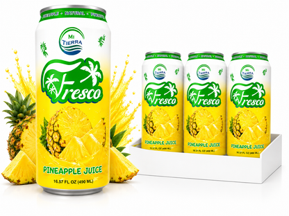 *NEW* Mi Tierra Natural Juices 16.57oz- Pineapple