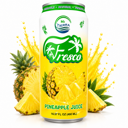 *NEW* Mi Tierra Natural Juices 16.57oz- Pineapple