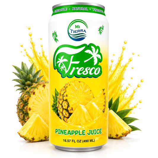 *NEW* Mi Tierra Natural Juices 16.57oz- Pineapple