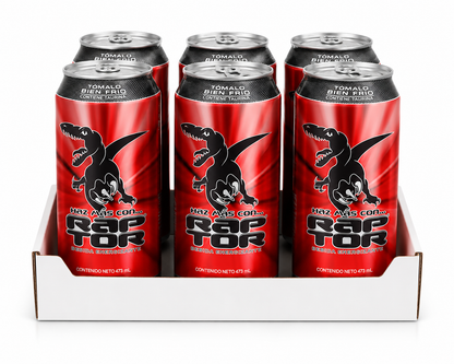 Raptor Energy Drink 16oz 473ml - Fruit Punch