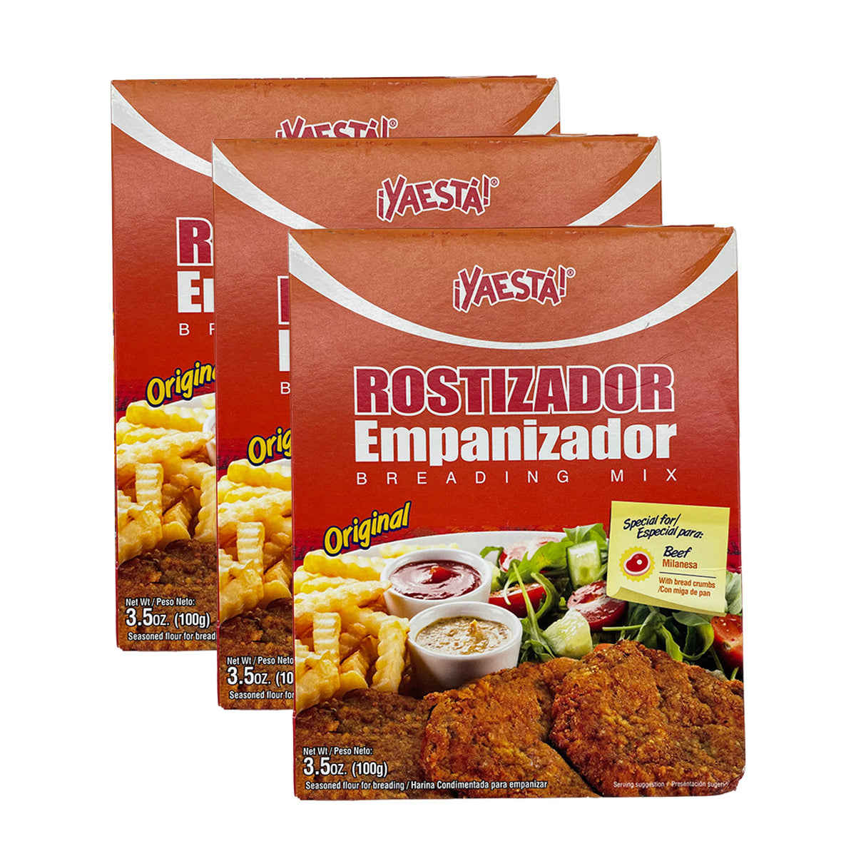 Rorstizado Empanizador Milanesa 3.5oz - (Pack of 3)