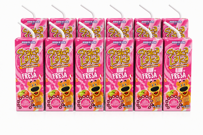 *NEW* Shaka Laka Strawberry Flavored Milk Drink Juice Box