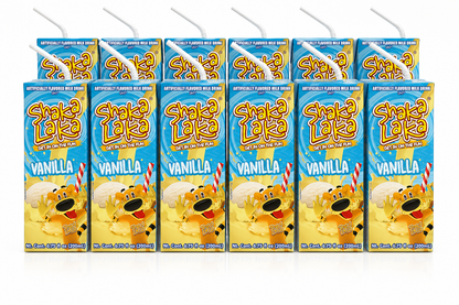 *NEW* Shaka Laka Vanilla Flavored Milk Drink Juice Box