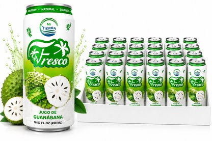 *NEW* Mi Tierra Natural Juices 16.57oz - Guanábana Soursop