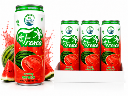 *NEW* Mi Tierra Natural Juices 16.57oz- Watermelon