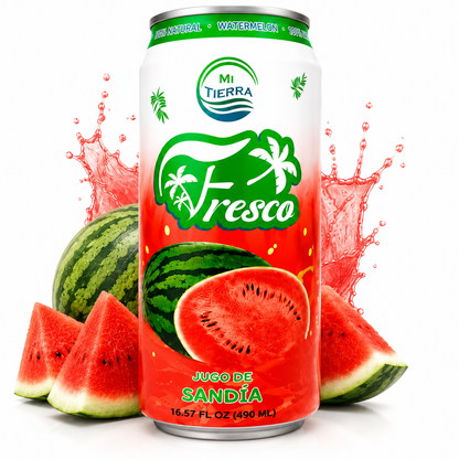 *NEW* Mi Tierra Natural Juices 16.57oz- Watermelon