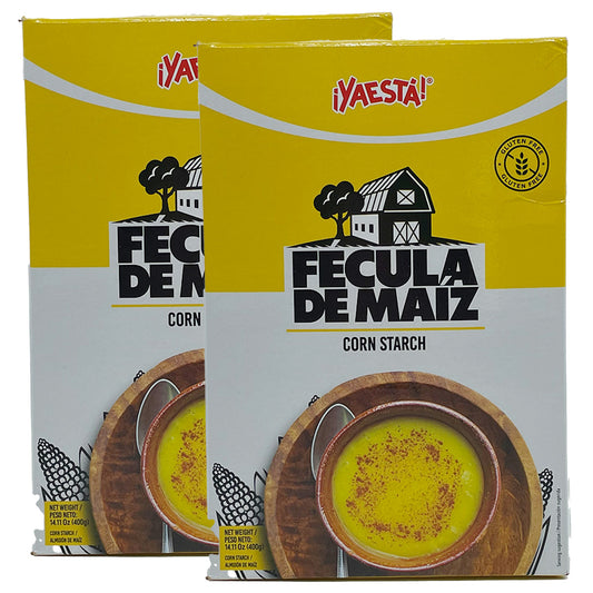 YAESTA Corn Starch Fecula De Maiz 14.11 oz - (Pack of 2)